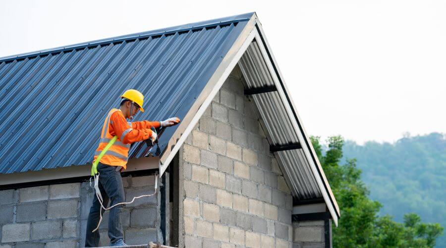 Professional metal roof installation in Tishomingo, OK